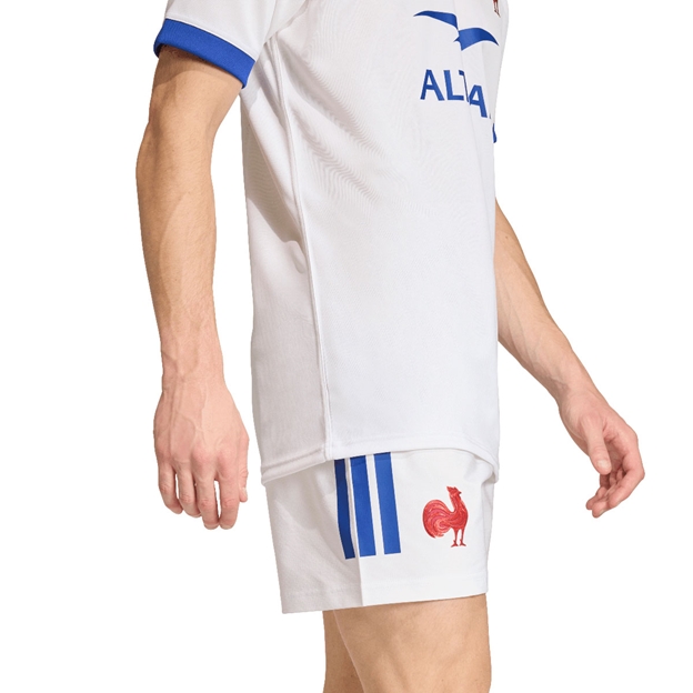 France Mens Home Rugby Shorts 25/26 - White