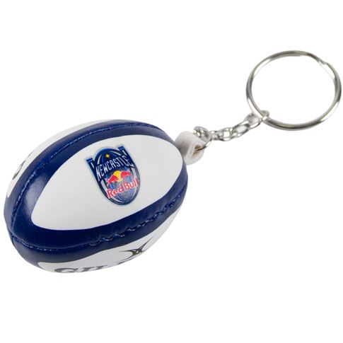 Gilbert Newcastle Red Bulls Keyring - Front View