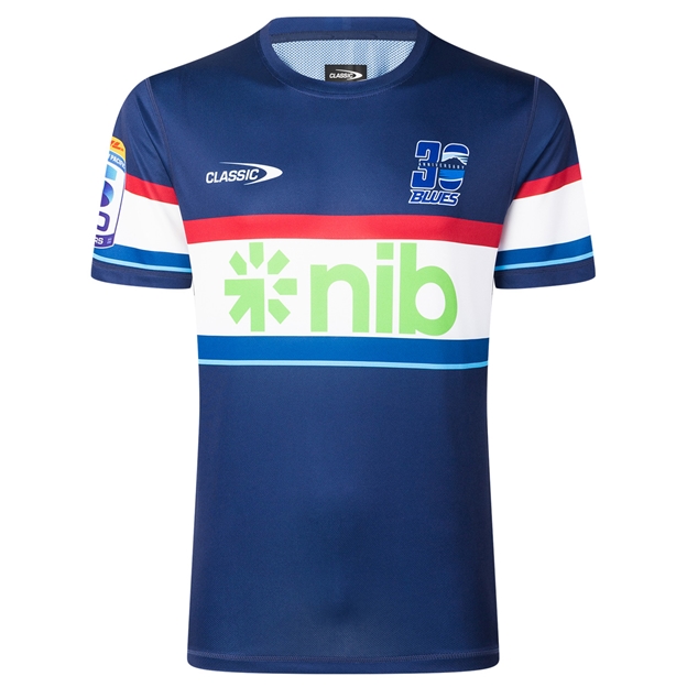 Blues Mens Pro Training T-Shirt 26/27 Multi - Front View