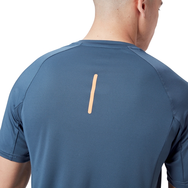 Canterbury Mens Vapodri Graphic Superlight Tee - Navy Model Neck
