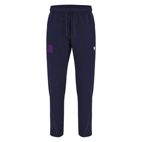 Scotland Mens Athleisure Brushed Cotton Pants 25/26 Navy - Front