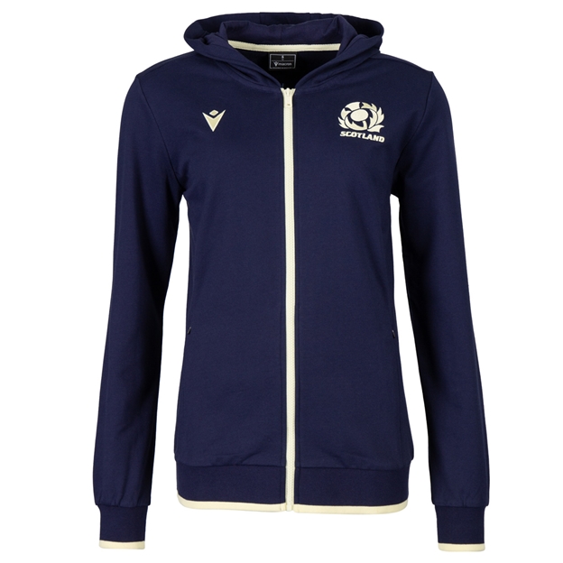 Scotland Womens Travel Full Zip Hoodie 26/27 - Front View