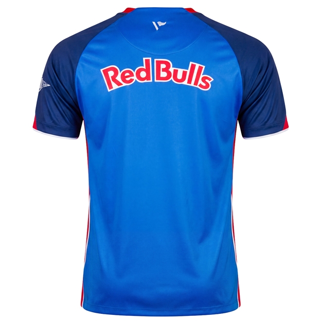 Newcastle Red Bulls Mens Training T-Shirt 26/27 Light Blue - Back View