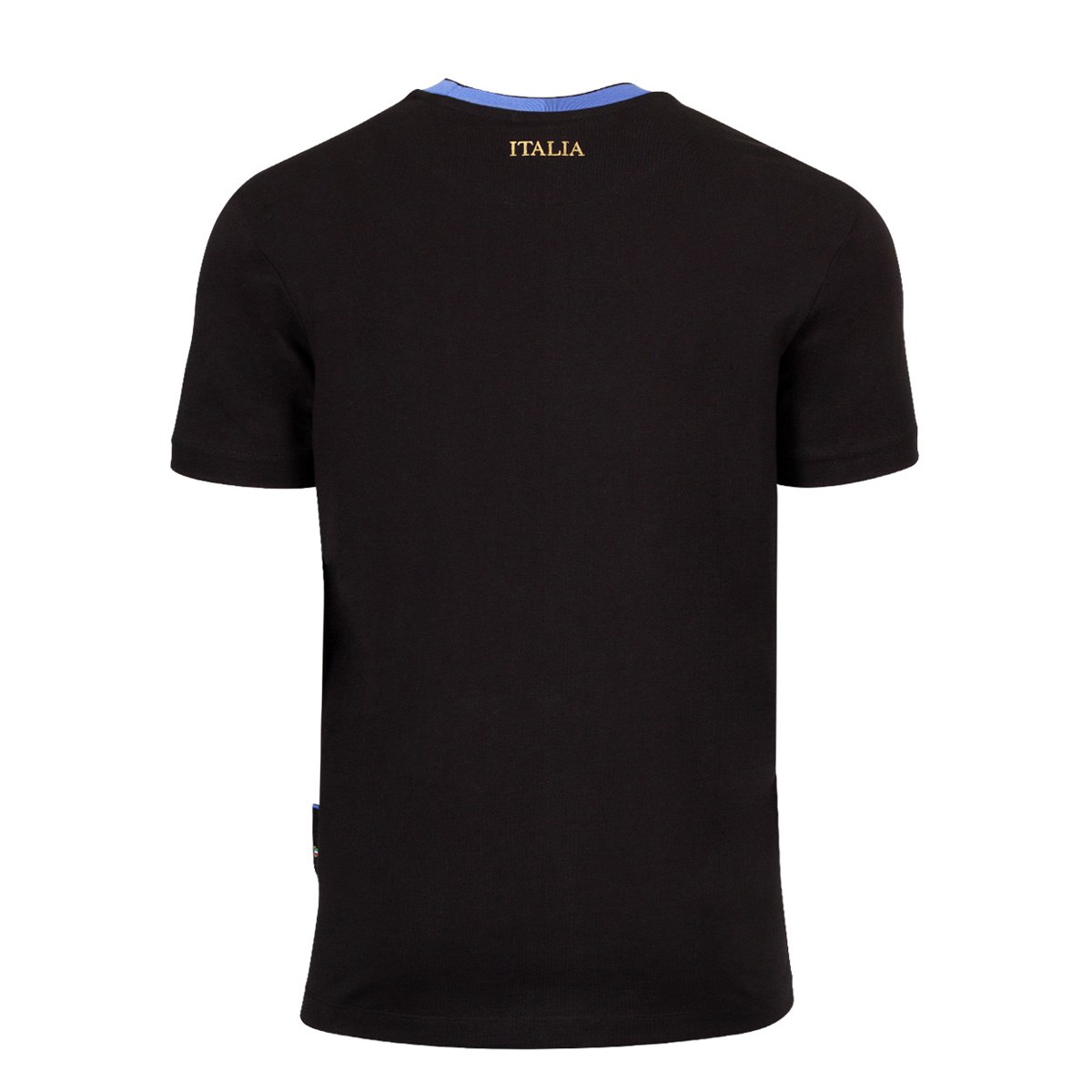 Italy Junior Fanwear T-Shirt 25/26 Black - Front