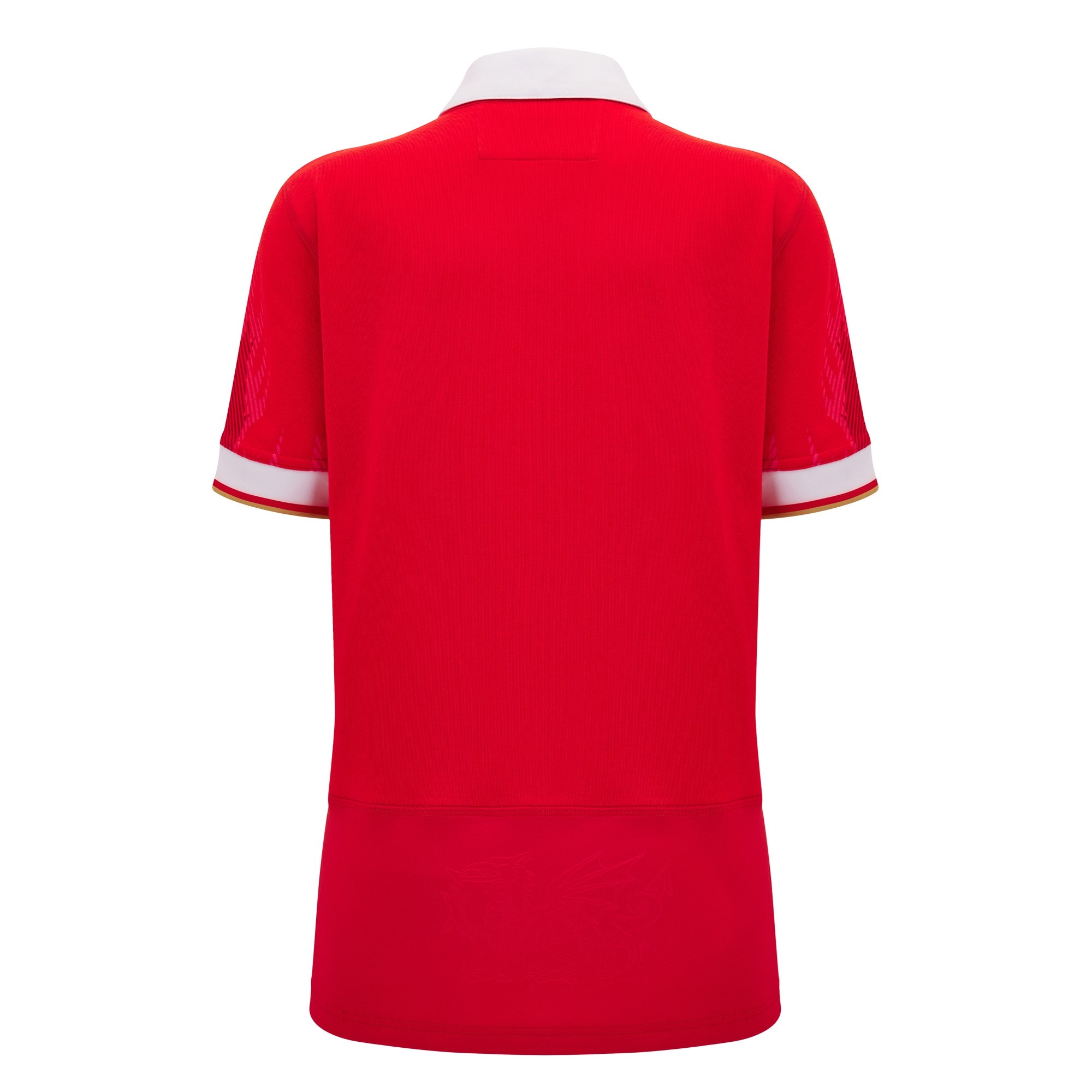 Wales Womens Cotton Home Rugby Shirt - 2025 - Front