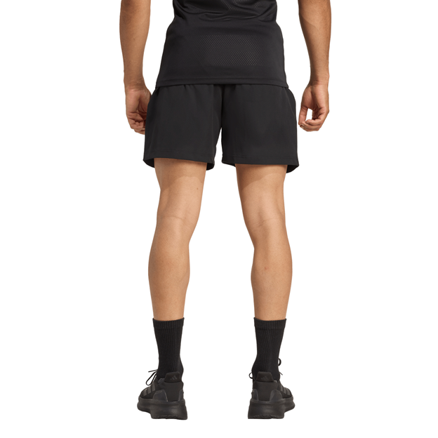 All Blacks Mens Home Rugby Shorts 25/26 Black - Model Back