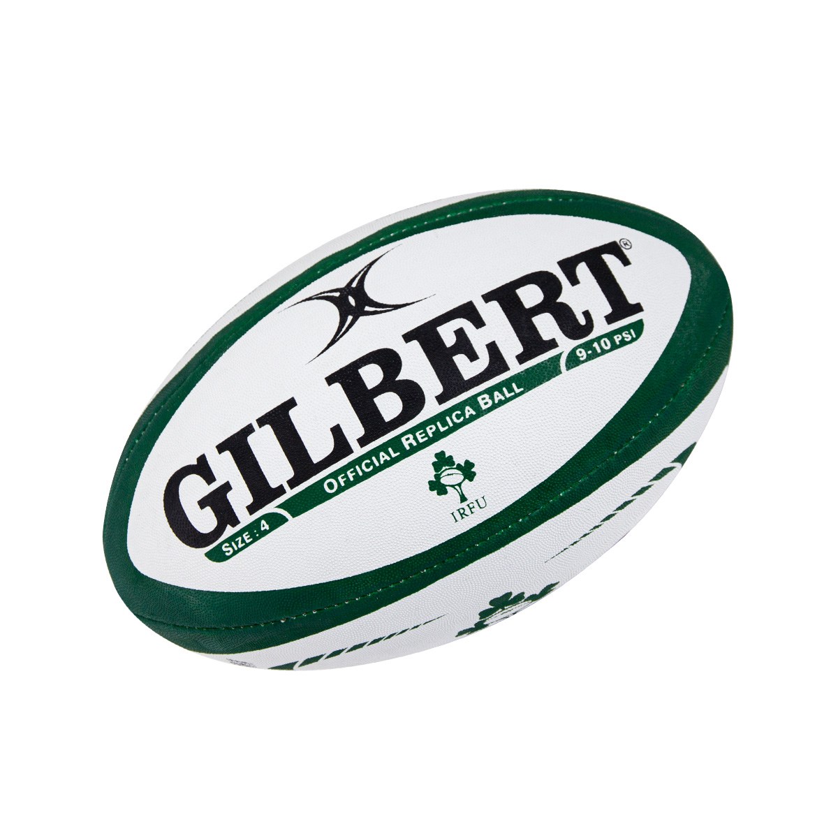 Gilbert Ireland Replica Rugby Ball - Front