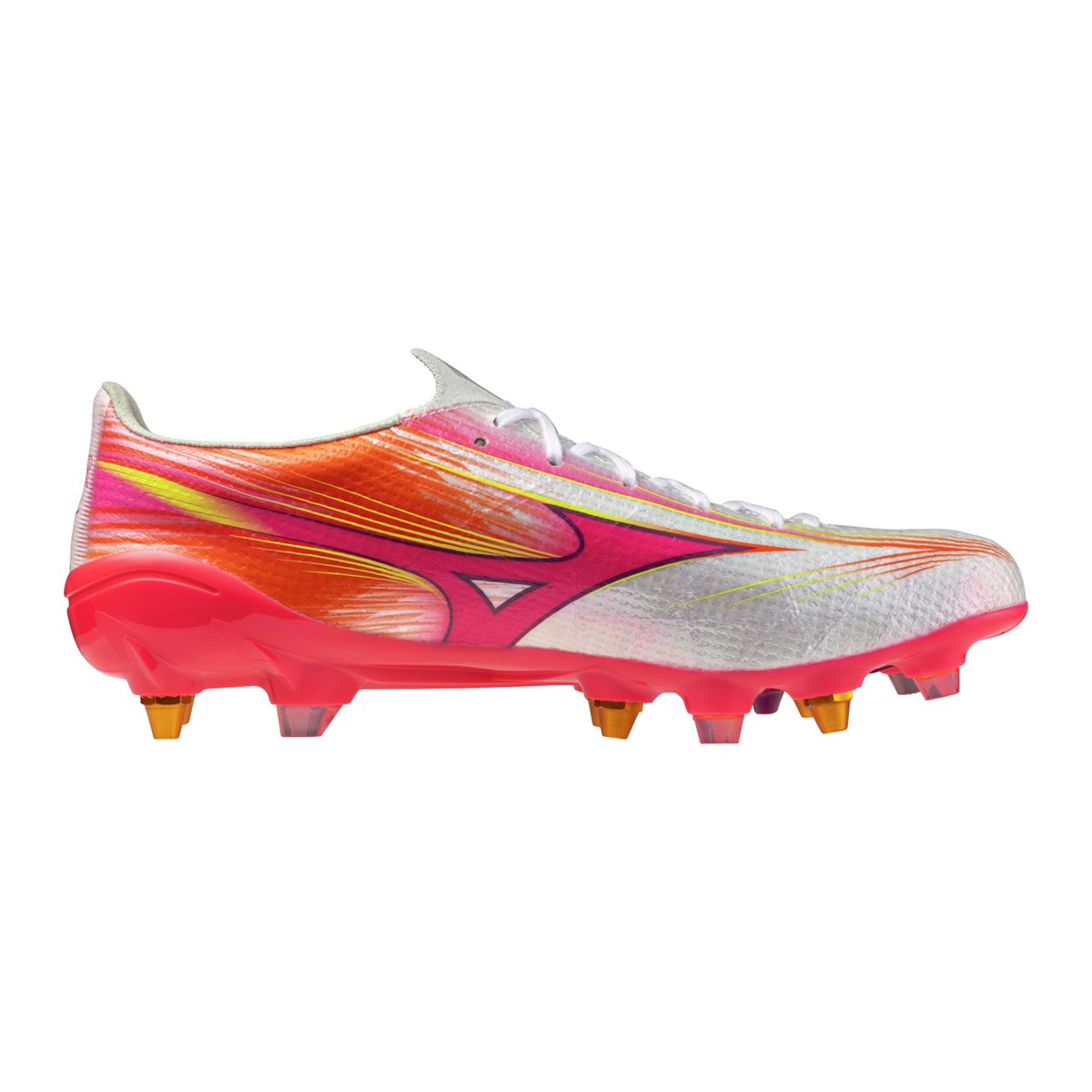 Mizuno Adults Mizuno Αlpha III Elite Mix Rugby Boots Blazing Flair - Outstep