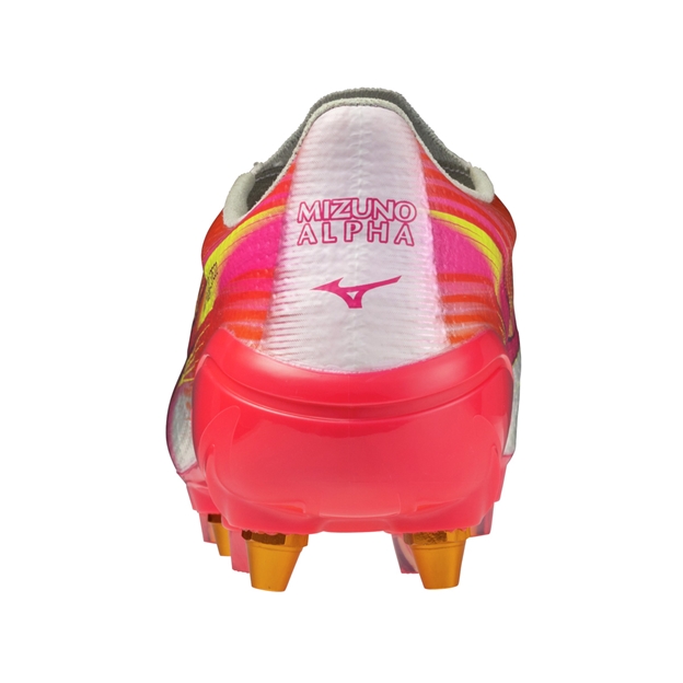 Mizuno Adults Mizuno Αlpha III Elite Mix Rugby Boots Blazing Flair - Heel
