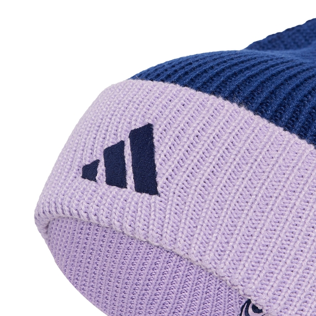 France Woolie Beanie 25/26 Navy and Purple - adidas
