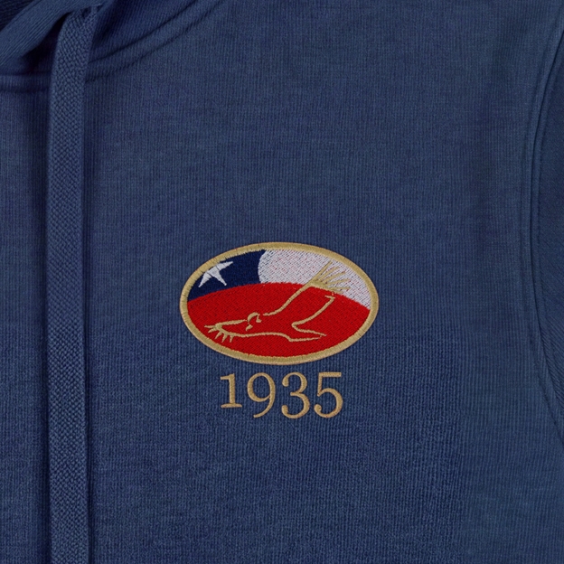 Chile 1935 Hoodie - Petrol Blue