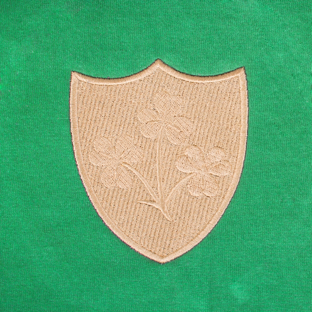 R1823 Ireland 150 Years Rugby Shirt Emerald Green - Crest