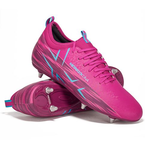 Oxen Adults Meta X 6S Soft Ground Rugby Boots Purple Haze - Front