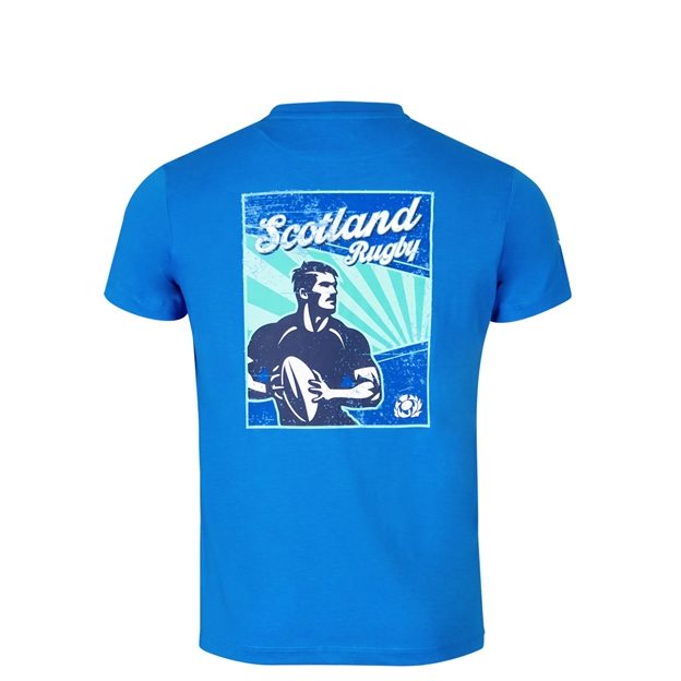 Scotland Kids Leisure T-Shirt 26/27 - Back View