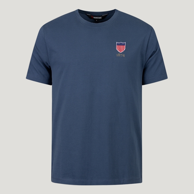 USA 1874 T-Shirt - Petrol Blue