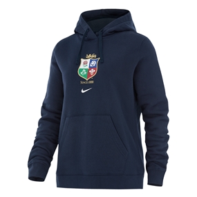 British & Irish Lions Mens Travel Hoodie 2027 - Obsidian - Front