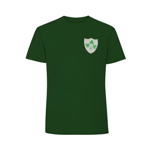 Ireland Kids Classic Printed T-Shirt – Bottle Green