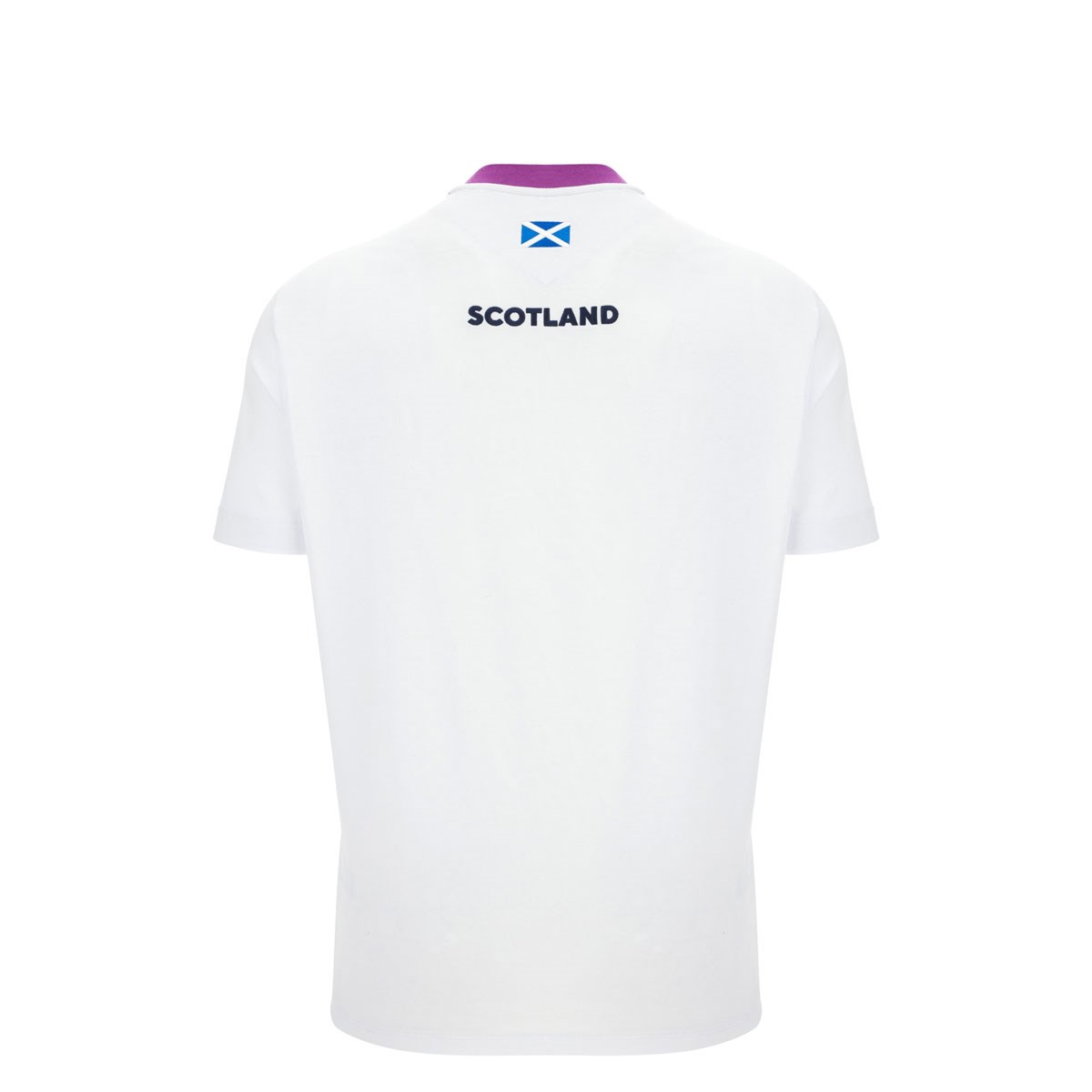 Scotland Junior Athleisure Cotton T-Shirt 25/26 White - Front