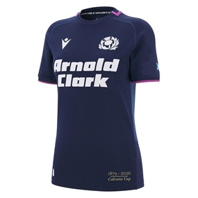 Scotland Womens Limited Edition Calcutta Cup Since 1879 Home Rugby Shirt 25/26 - Navy