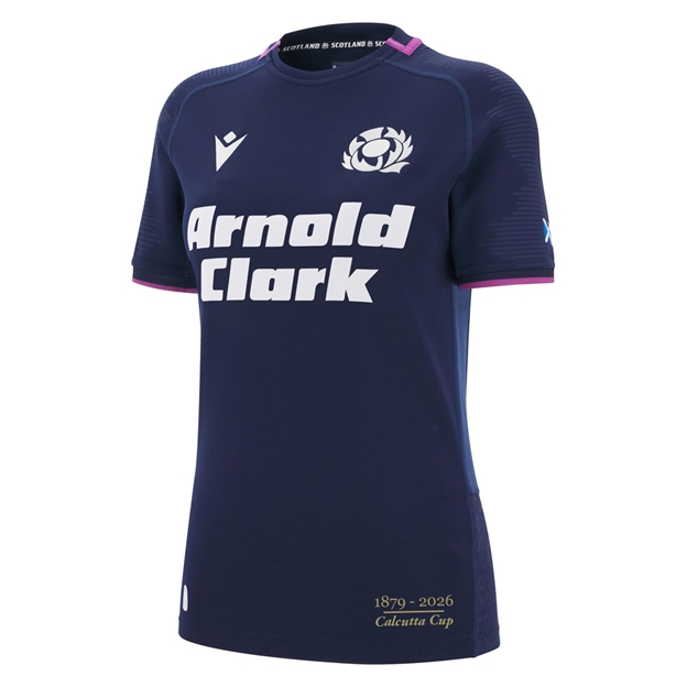 Scotland Womens Limited Edition Calcutta Cup Since 1879 Home Rugby Shirt 25/26 - Navy