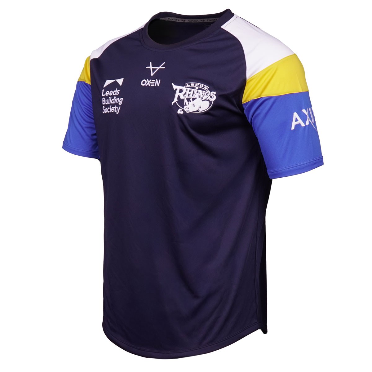 Leeds Rhinos Mens Match Day T-Shirt 2026 Navy - Front View