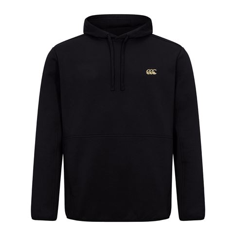 Canterbury Mens Tempo Hoodie Black - Front
