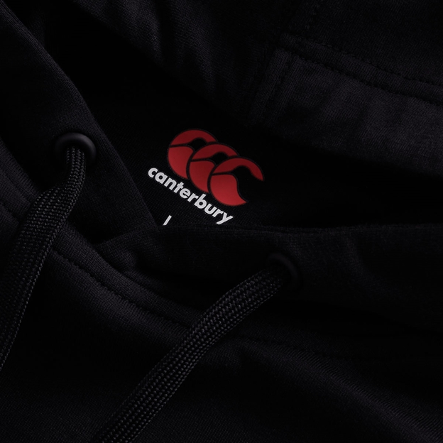 Canterbury Mens Tempo Hoodie Black - Neck