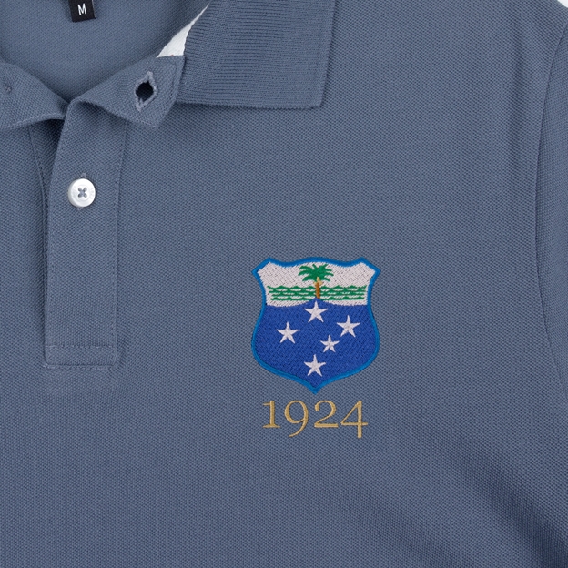 Samoa 1924 Polo - Petrol Blue