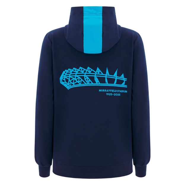 Scotland Womens Leisure Hoodie 25/26 Navy - Back