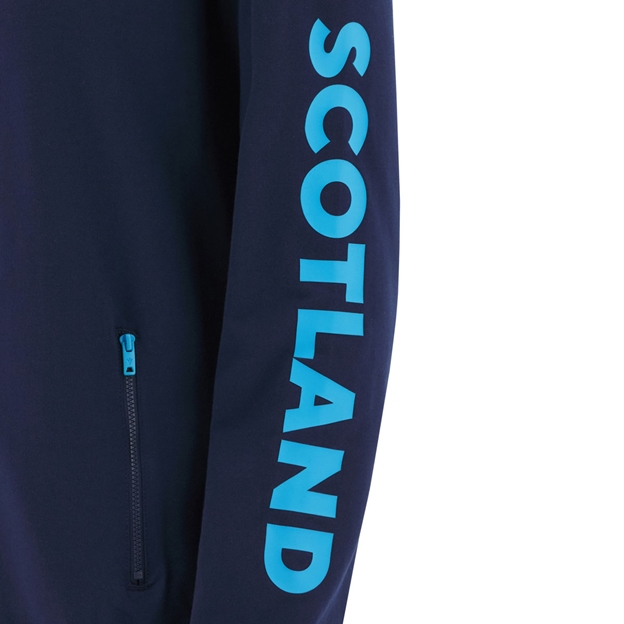 Scotland Womens Leisure Hoodie 25/26 Navy - Scotland Sleeve Print