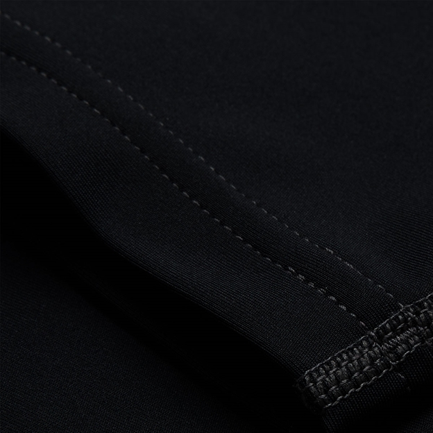 Canterbury Mens Baselayer Training Top Black/White - Seam Detail
