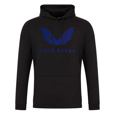 Bath Mens Presentation Scuba Logo Hoodie 25/26 Black - Front