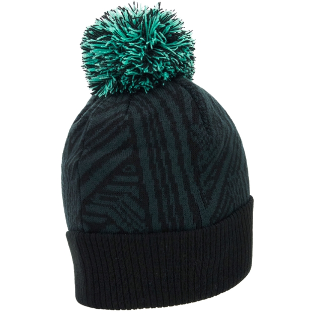Ospreys Pom Pom Beanie Hat 25/26 Black - Back