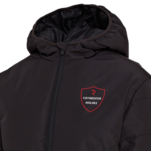 Rugbystore Adults Performance Padded Showerproof Jacket - Customise Close-up