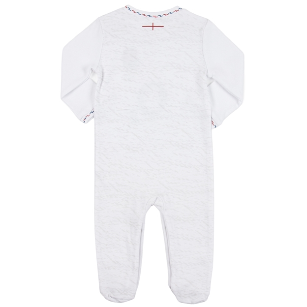 England Baby Home Kit Sleepsuit 26/27 White - Back View