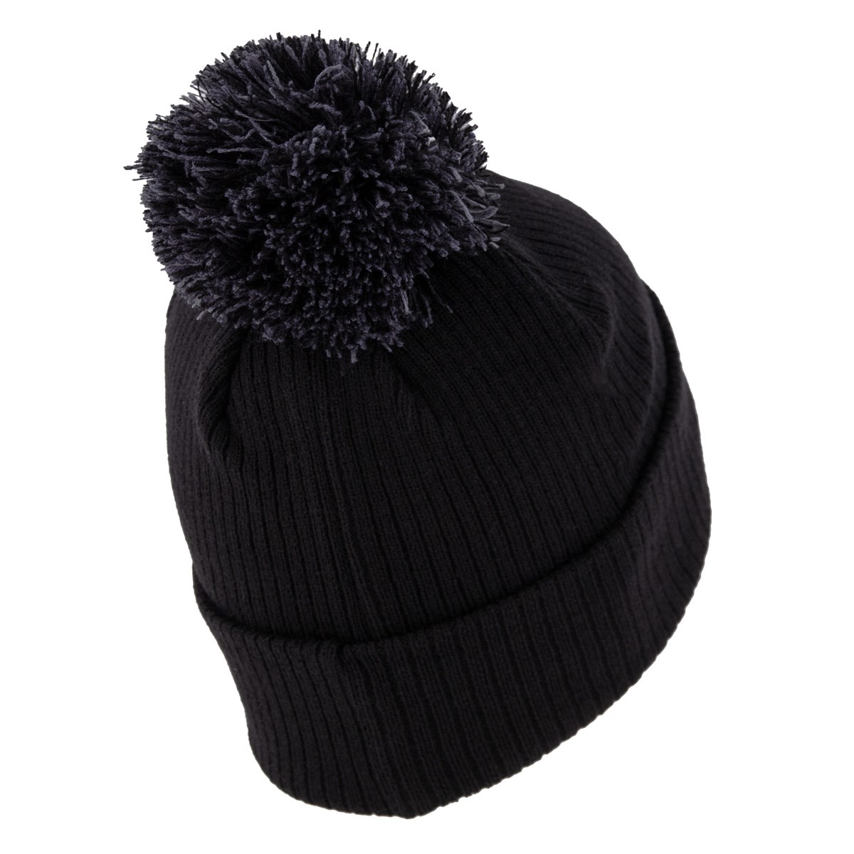Barbarians Adults Pom Pom Beanie 26/27 Black - Front View