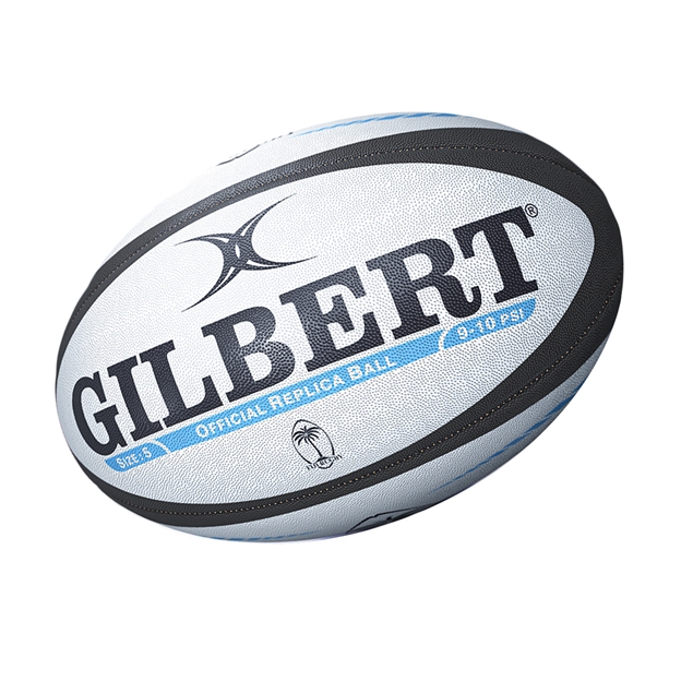 Gilbert Fiji Replica Rugby Ball - Back