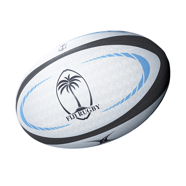 Gilbert Fiji Replica Rugby Ball - Front