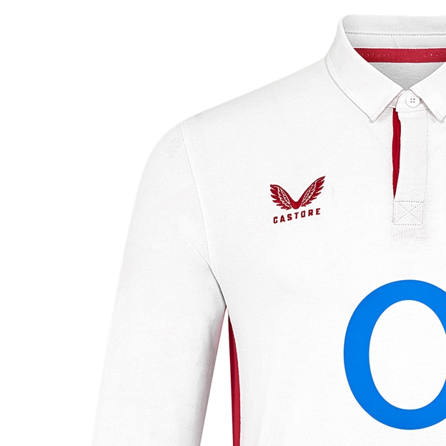 Red Roses Womens Home Classic Rugby Shirt 25/26 - Long Sleeve White