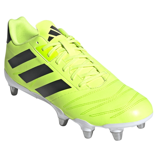 adidas Adults Kakari Elite SG Rugby Boots Yellow - Front
