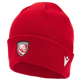 Gloucester Adults Beanie 26/27 Red - Front
