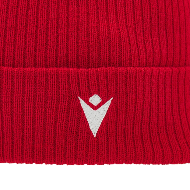 Gloucester Adults Beanie 26/27 Red - Macron Logo