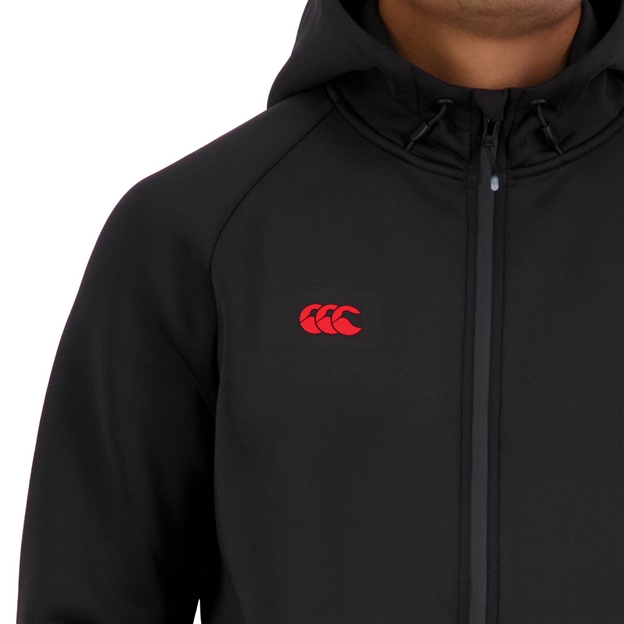 Canterbury Mens Everest Full Zip Hoodie - Black