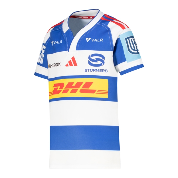 Stormers Mens Home Rugby Shirt 25/26 Blue - Front
