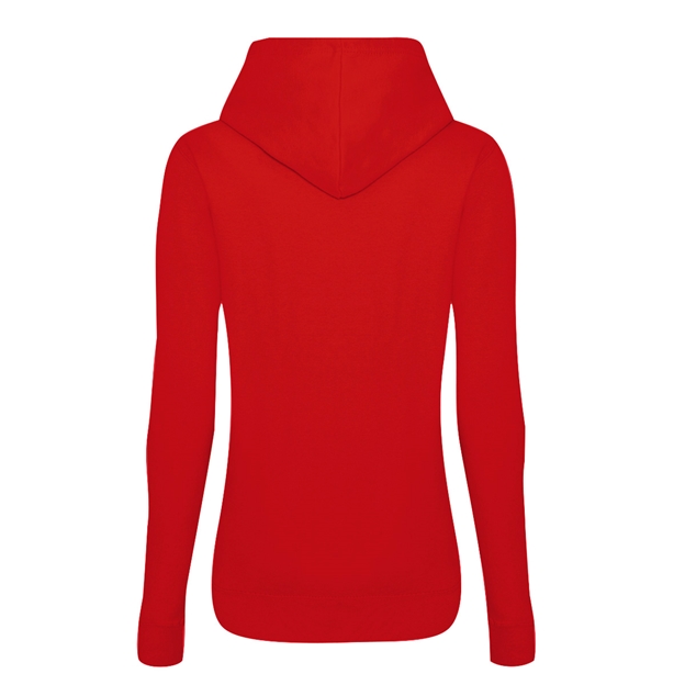 Womens World Cup Spain Womens Classic Hoodie Red - Back