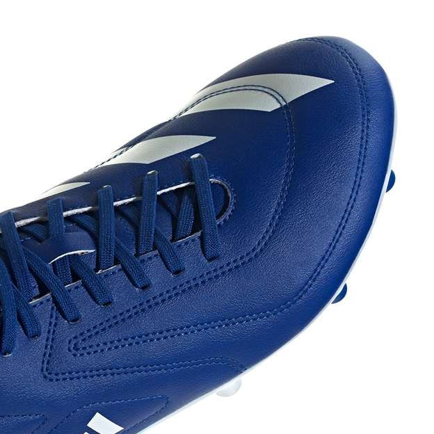 Adidas Adults RS-15 Firm Ground Rugby Boots Team Royal Blue - Toe Detail Close-up