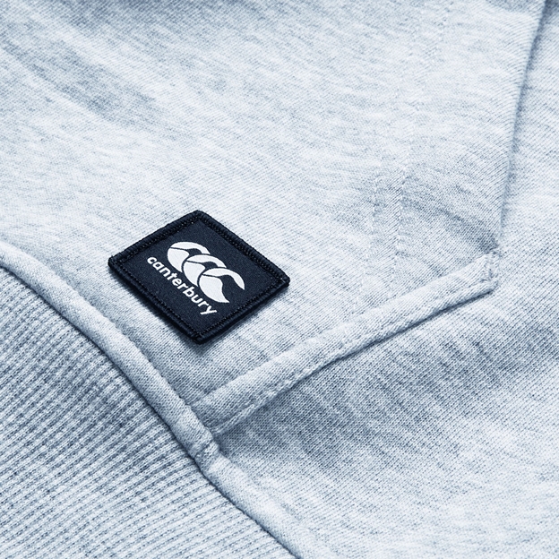 Canterbury Mens Uglies Logo Hoodie Classic Marl/Multi - CCC Patch Close-up