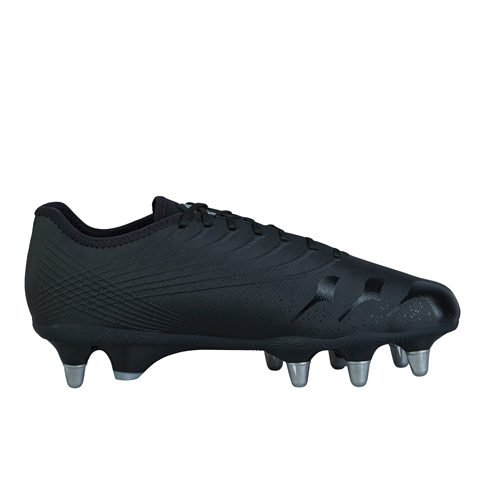 Canterbury Adults Stampede Pro Soft Ground Rugby Boots – Black