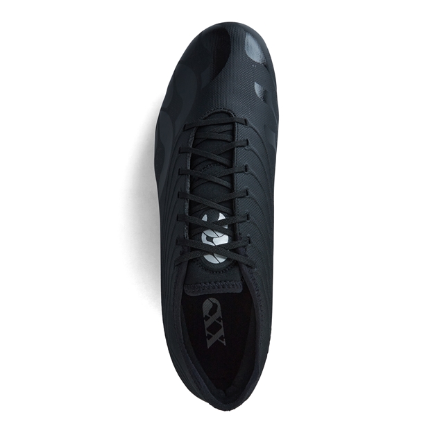 Canterbury Adults Stampede Pro Soft Ground Rugby Boots - Black
