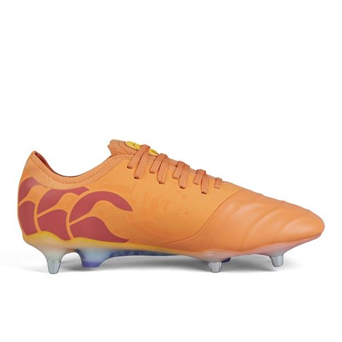 Canterbury Adults Phoenix Genesis Elite Soft Ground Rugby Boots – Orange